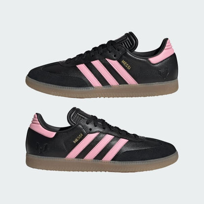 Adidas Men's Samba Messi Shoes - Black / Gold Metallic