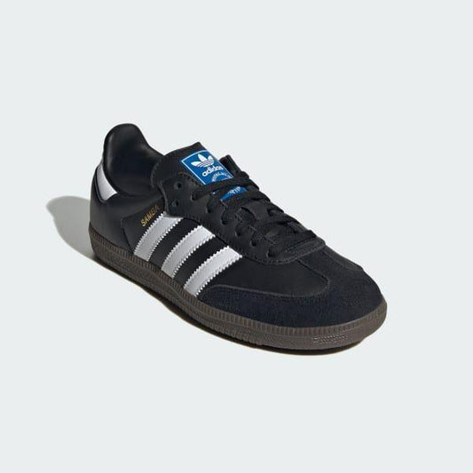 Adidas Kids' Samba OG Shoes - Core Black / Cloud White / Gum