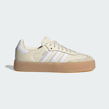 Adidas Women's Sambae Shoes - Wonder White / Cloud White / Silver Metallic
