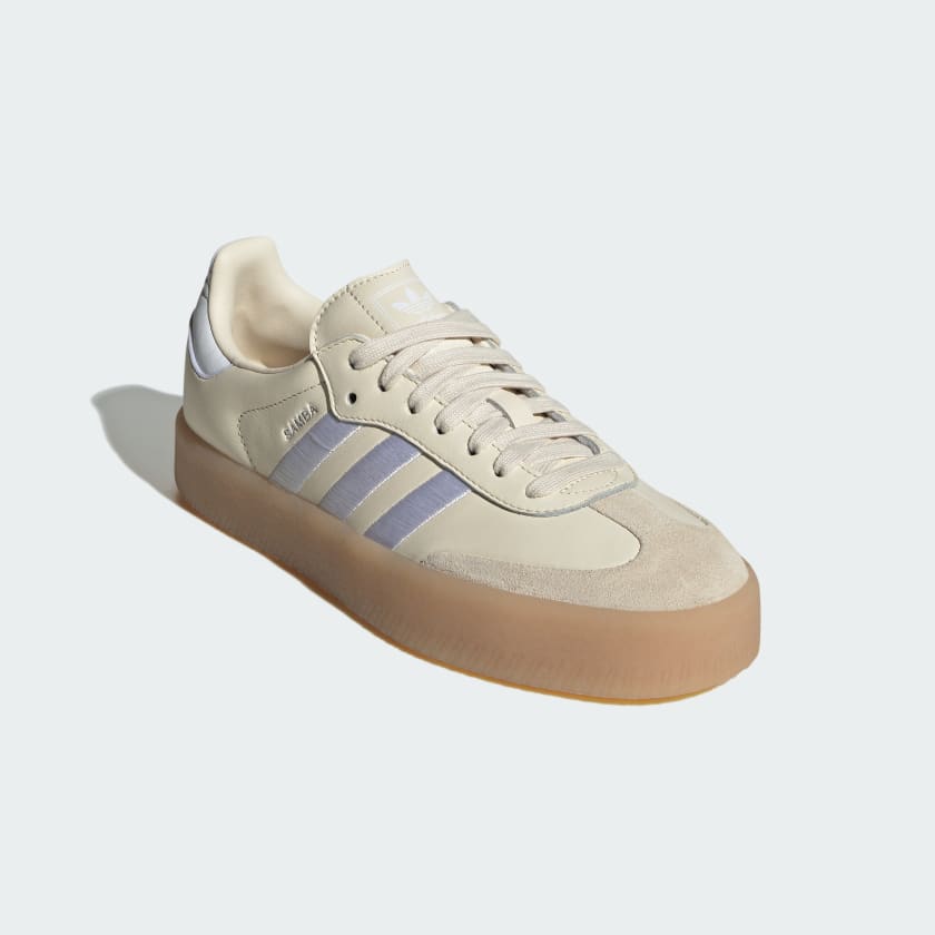 Adidas Women's Sambae Shoes - Wonder White / Cloud White / Silver Metallic