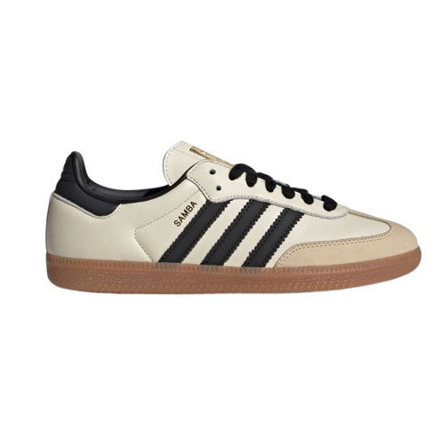 Adidas Women's Samba Og Shoes - Cream White / Core Black / Sand Strata