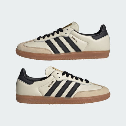 Adidas Women's Samba Og Shoes - Cream White / Core Black / Sand Strata