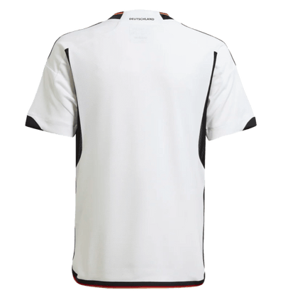 Adidas Germany 2022 World Cup Youth Home Jersey