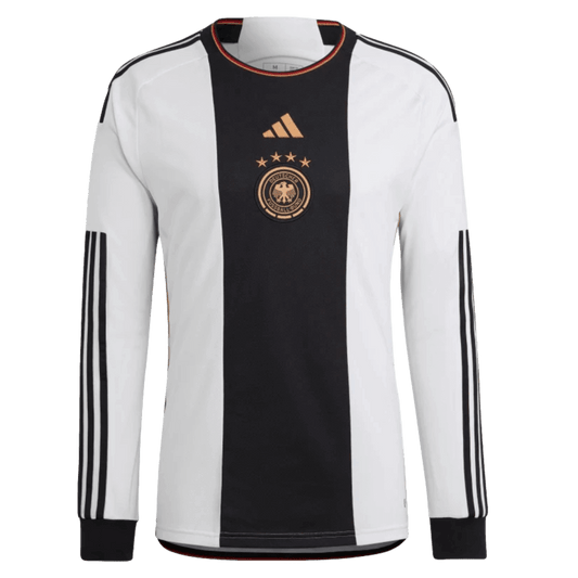 Adidas Germany 2022 World Cup Home Long Sleeve Jersey