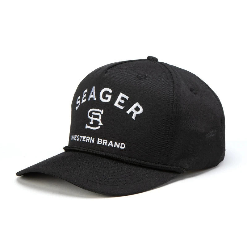 Seager Branded Snapback- Black