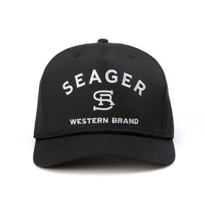 Seager Branded Snapback- Black