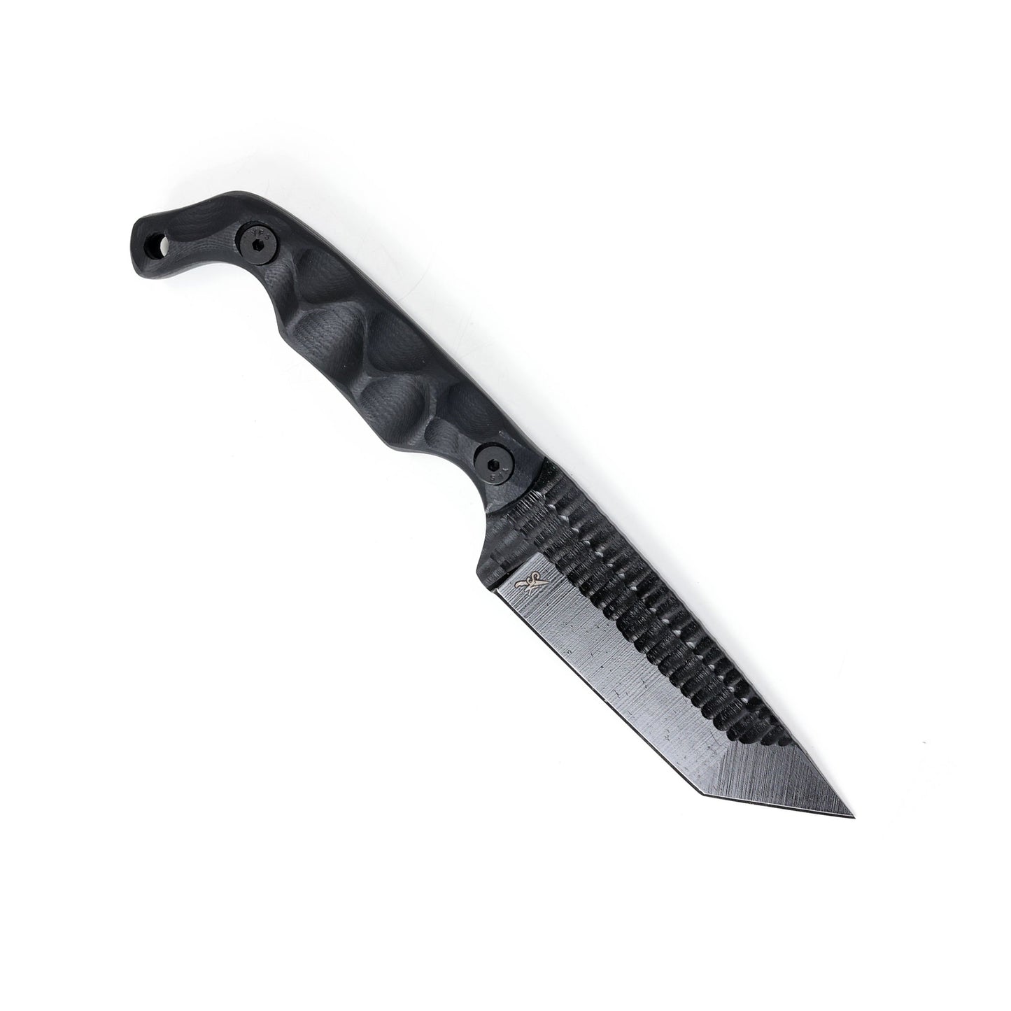 TD x Stroup Knives Bravo 5 Tanto - Woodland Sheath