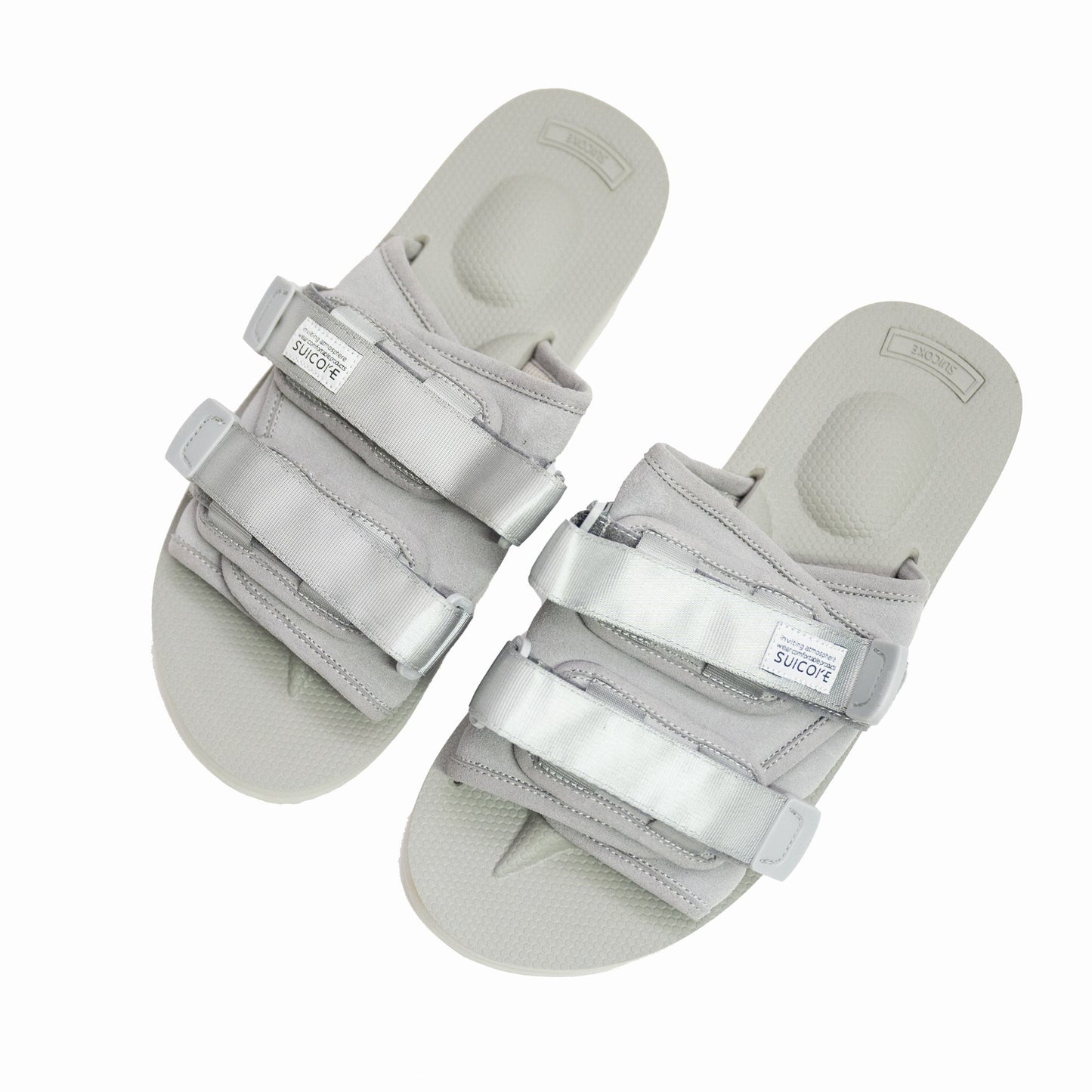 Suicoke Moto Gray Sandals