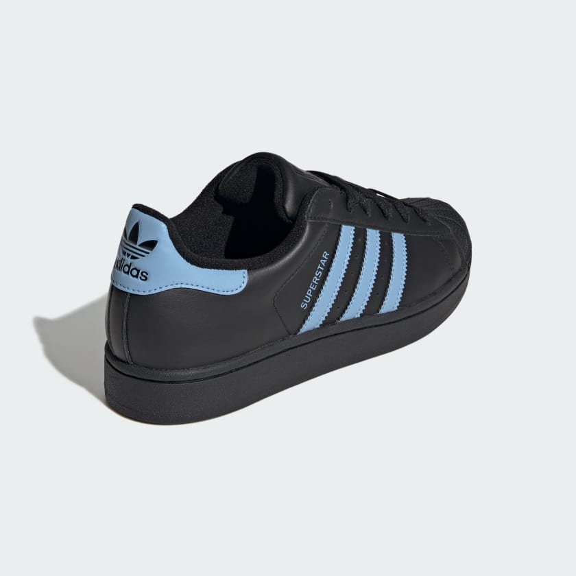 Adidas Men's Superstar Ii Shoes - Black Ash / Blue