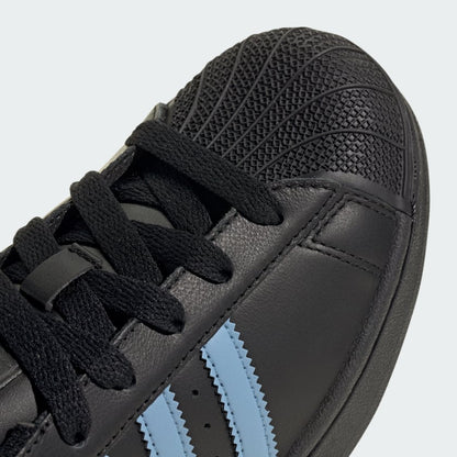 Adidas Men's Superstar Ii Shoes - Black Ash / Blue
