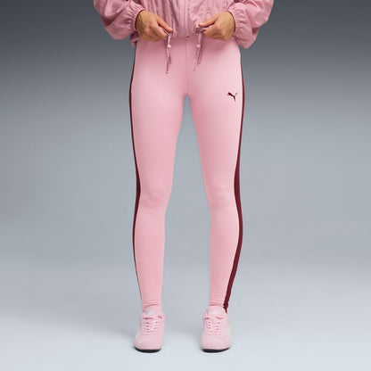 Puma Women's T7 Leggings - Poised Pink / Ruby Shimmer