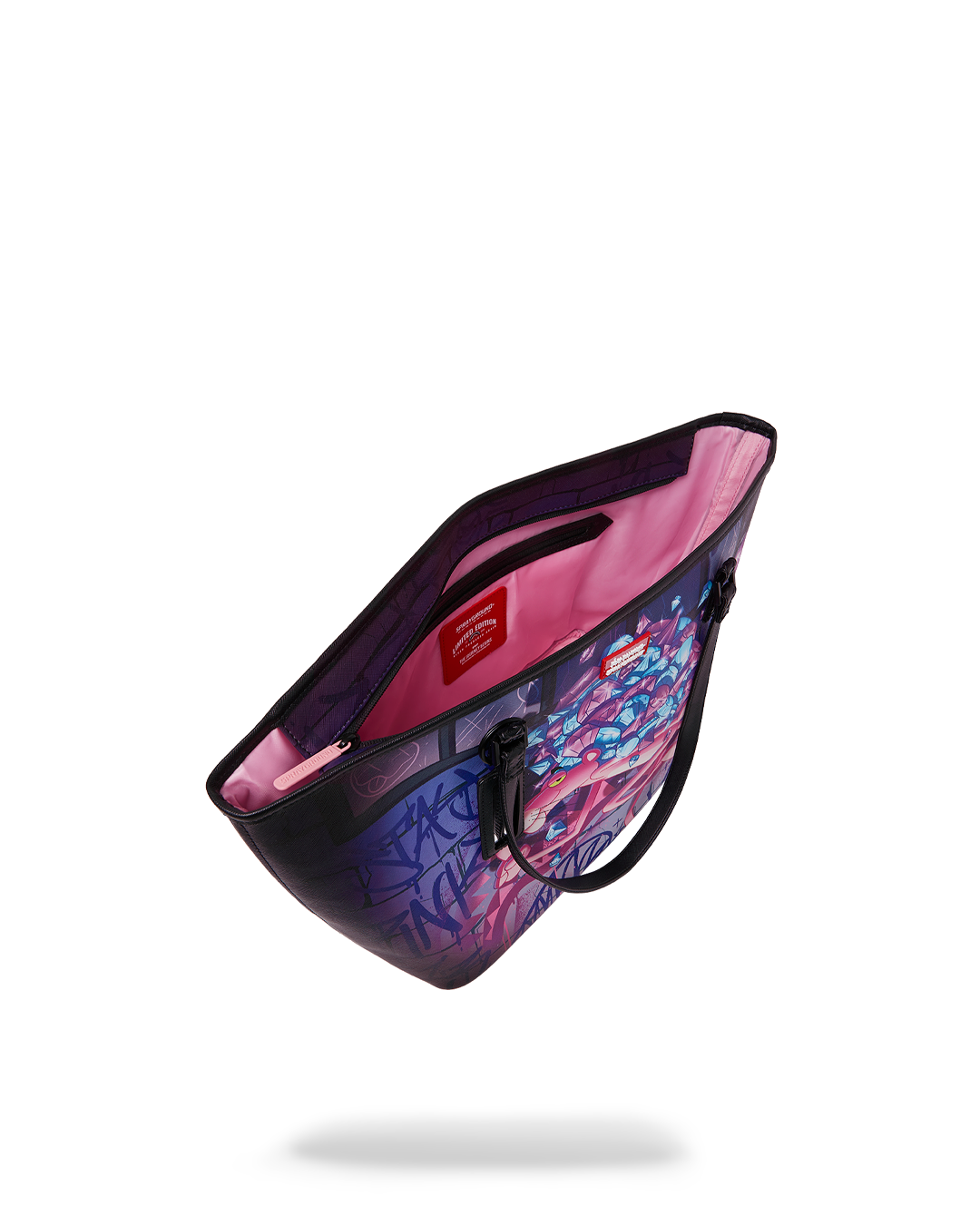 Sprayground Pink Panther Diamond Heist Tote Bag