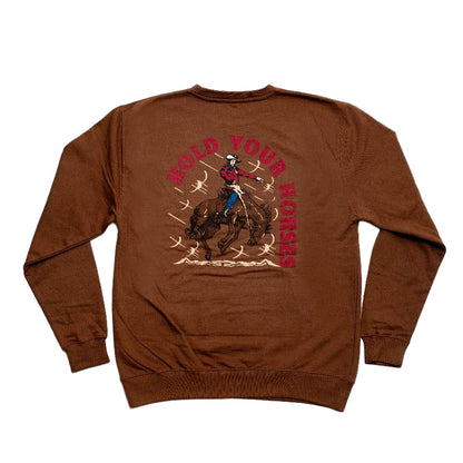 TD x BCS Hold Your Horses Crewneck