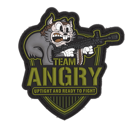 Team Angry Squirrel Shield Patch