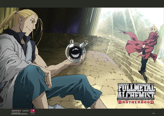 Fullmetal Alchemist Brotherhood - The Dwarf in the Flask Wall Scroll