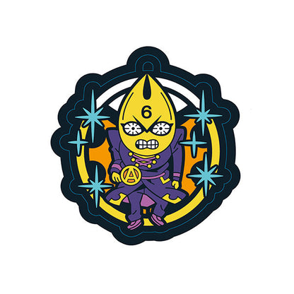 Jojos Bizarre Adventure Part V - Six Pistols Bizarre Costume Rubber Mascot SINGLE BLIND BOX