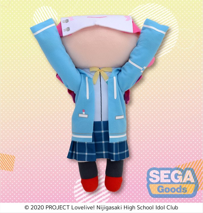 Love Live PDP Nijigasaki High School Idol Club - Rina Tennoji Nesoberi Large Plush