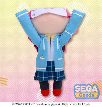 Love Live PDP Nijigasaki High School Idol Club - Rina Tennoji Nesoberi Large Plush