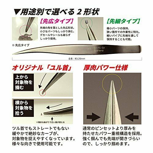 GodHand - GH-PS-SB Fine Tip Tweezer