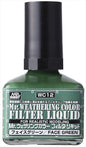 Mr Hobby - Mr Weathering Color Filter Liquid Green WC12 40ml