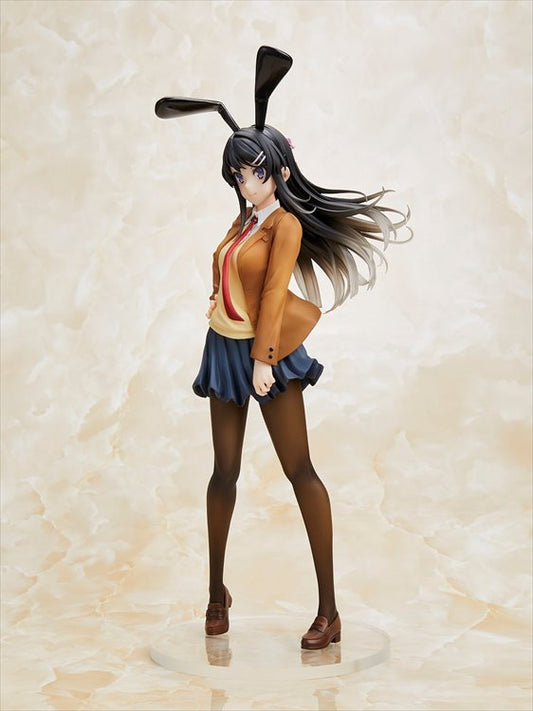 Rascal Does Not Dream Of Bunny Girl Senpai - Mai Sakurajima Uniform Bunny Ver Prize Figure