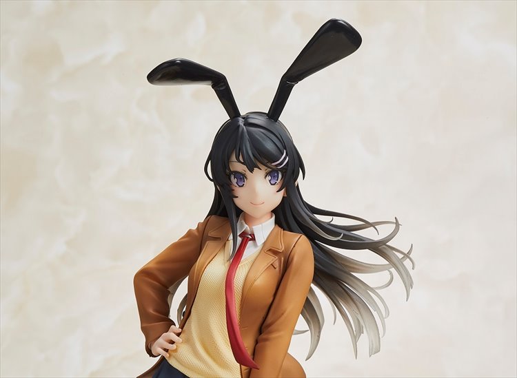Rascal Does Not Dream Of Bunny Girl Senpai - Mai Sakurajima Uniform Bunny Ver Prize Figure