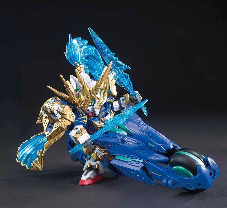 Gundam SD Sangoku Zhao Yun 00 Gundam & Blue Dragon Drive
