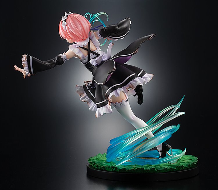 Re:Zero - 1/7 Ram Battle With Roswaal Ver. PVC Figure