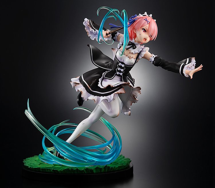 Re:Zero - 1/7 Ram Battle With Roswaal Ver. PVC Figure