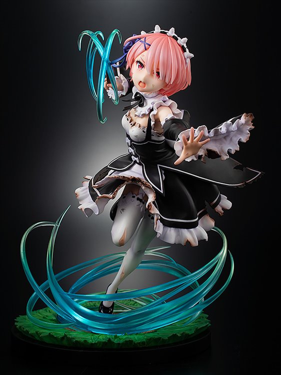Re:Zero - 1/7 Ram Battle With Roswaal Ver. PVC Figure