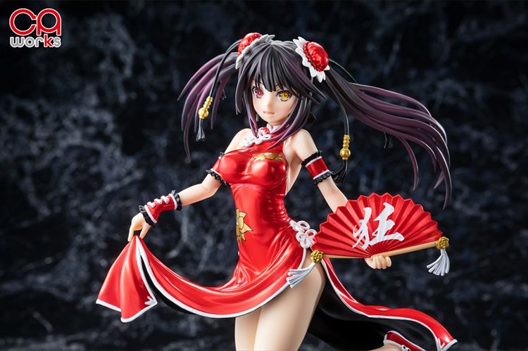 Date A Live III - 1/7 Kurumi Tokisaki Red China Dress Figure