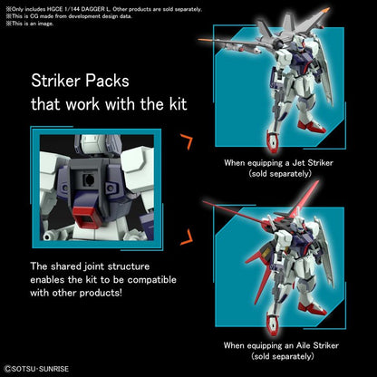 Gundam Seed - 1/144 HGCE Dagger L Model Kit