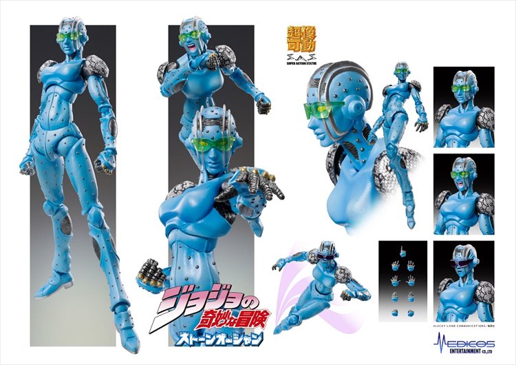 Jojos Bizarre Adventure Part VI - Stone Free Super Action Figure