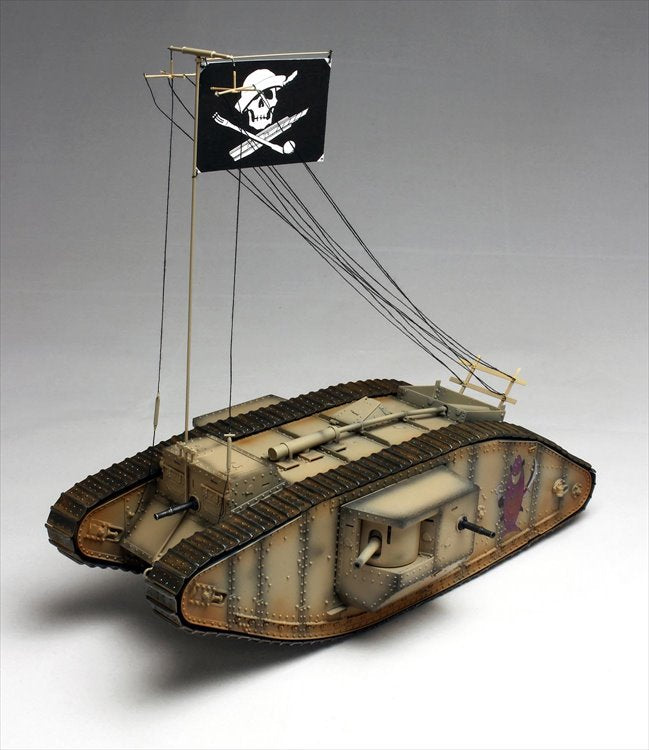 Girls and Panzer - 1/35 Mk. IV Team Samesan Tank with Prepainted Figures