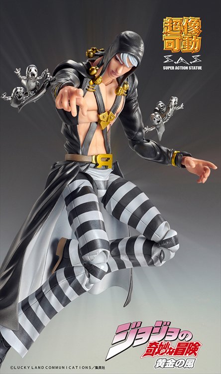 Jojos Bizarre Adventure Part V - Risotto Nero Super Action Statue