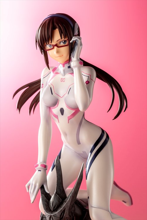 Evangelion 3.0 + 1.0 - 1/6 Mari Makinami Illustrious White Plugsuit Ver. PVC Figure