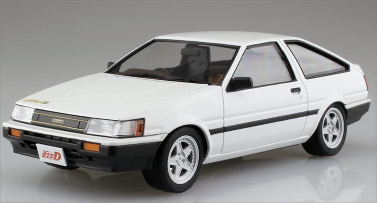 Initial D - 1/24 Takeuchi Itsuki Toyota AE85 Model Kit