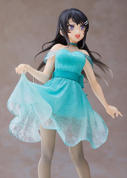 Rascal Does Not Dream Of Bunny Girl Senpai - Mai Sakurajima Clear Dress Ver. Coreful Prize Figure