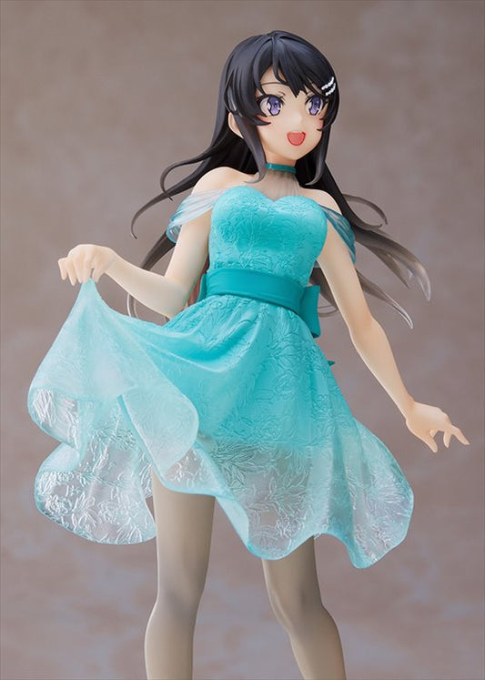 Rascal Does Not Dream Of Bunny Girl Senpai - Mai Sakurajima Clear Dress Ver. Coreful Prize Figure
