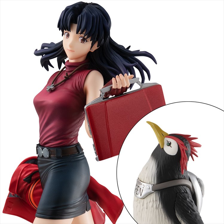 Rebuild Of Evangelion - Misato Katsuragi and Pen Pen Gals Series PVC Figure