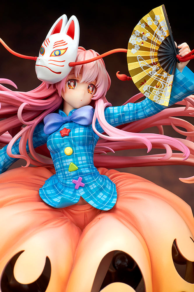 Touhou Project - 1/8 Kokoro Hatano Expressive Poker Face Light Equipment Ver. PVC Figure