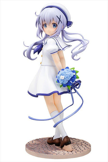 Is The Order A Rabbit- 1/7 Chino Summer Uniform PVC Figure Re-release