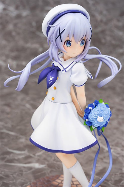 Is The Order A Rabbit- 1/7 Chino Summer Uniform PVC Figure Re-release