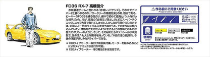 Initial D - 1/32 FD3S RX-7 Keisuke Takahashi Model Kit