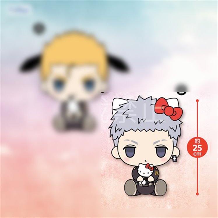 Tokyo Revengers x Sanrio - Takashi Mitsuya x Hello Kitty 25cm Plush