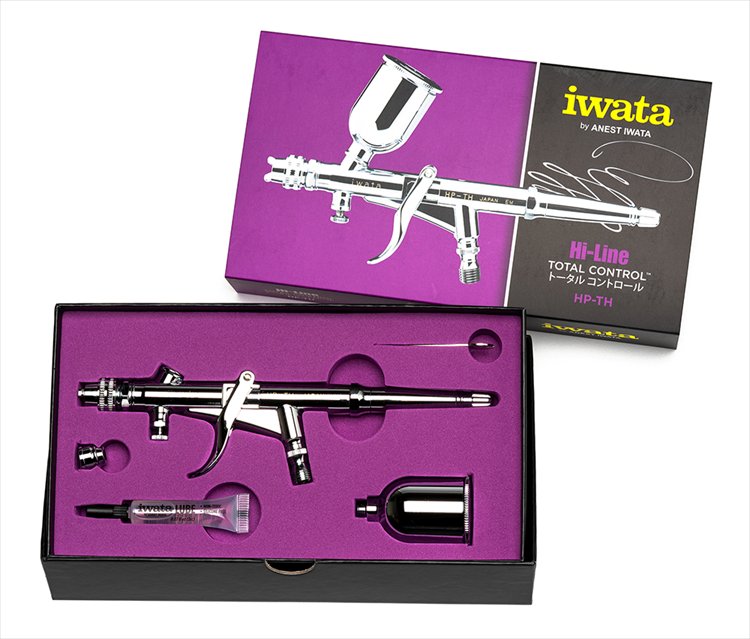 Iwata - Hi Line HP-TH Gravity Feed Dual Action Trigger Airbrush