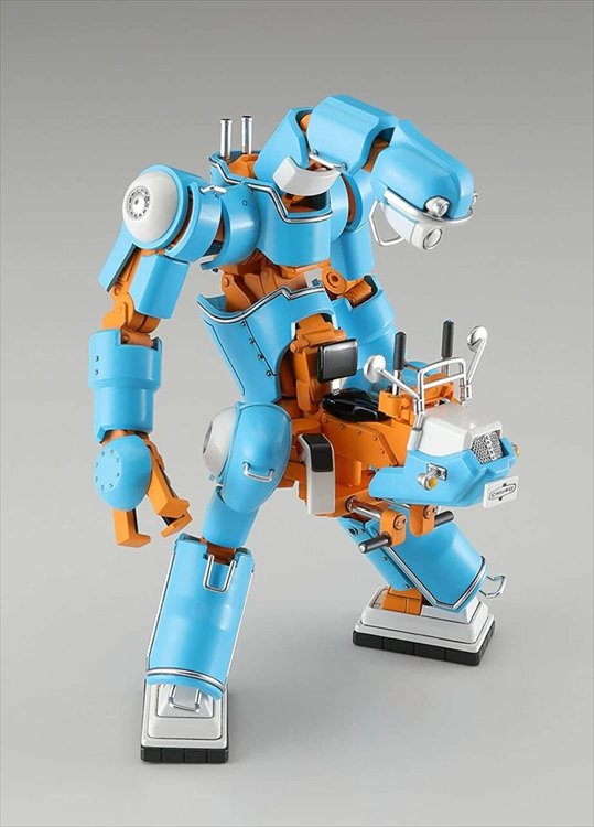 Mechatro - 1/35 Chubu 01 No.2 Orange and Light Blue Plastic Model