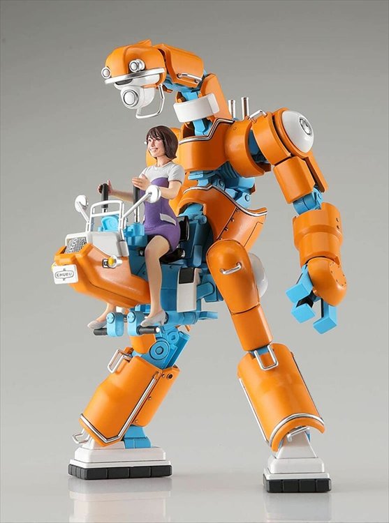 Mechatro - 1/35 Chubu 01 No.2 Orange and Light Blue Plastic Model