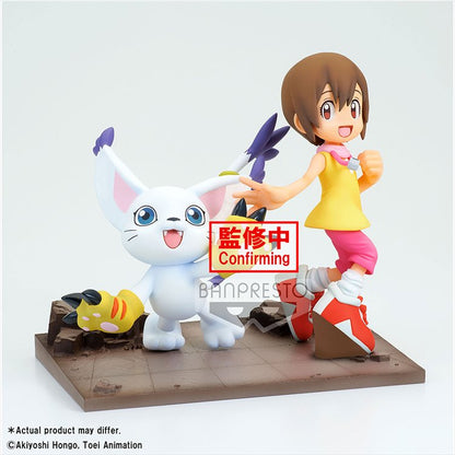 Digimon Adventure - Hikari and Tailmon PVC Figure