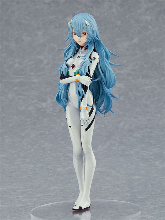Rebuild Of Evangelion -Rei Ayanami Long Hair Ver.  Pop Up Parade PVC Figure